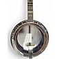 Vintage 1980 Stelling Gold Cross Natural Banjo