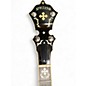 Vintage 1980 Stelling Gold Cross Natural Banjo