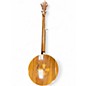 Vintage 1980 Stelling Gold Cross Natural Banjo