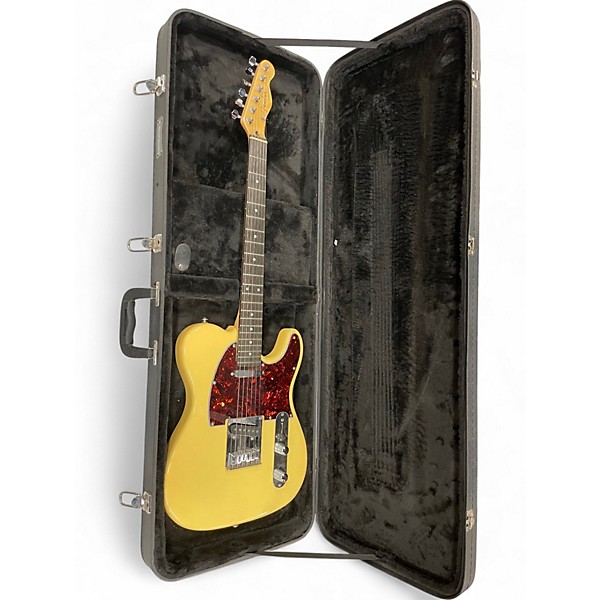 Used Fender Partscaster Buttercream Solid Body Electric Guitar