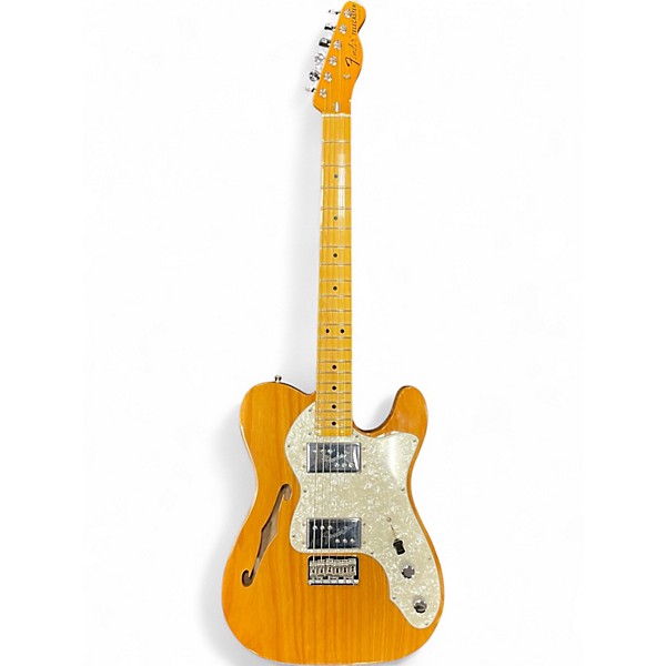 Used 2022 Fender 1972 American Vintage II Telecaster Thinline Natural Hollow Body Electric Guitar