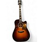 Used D'Angelico Premier Bowery Dreadnaught Vintage Sunburst Acoustic Electric Guitar thumbnail