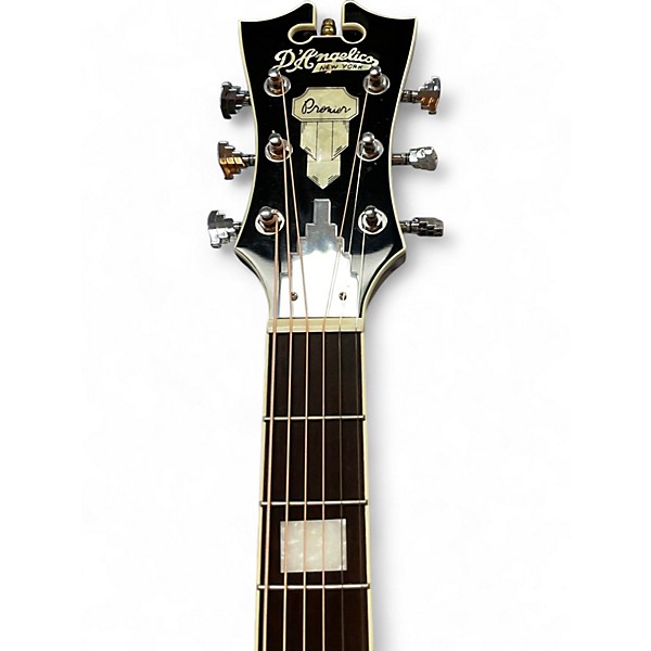 Used D'Angelico Premier Bowery Dreadnaught Vintage Sunburst Acoustic Electric Guitar