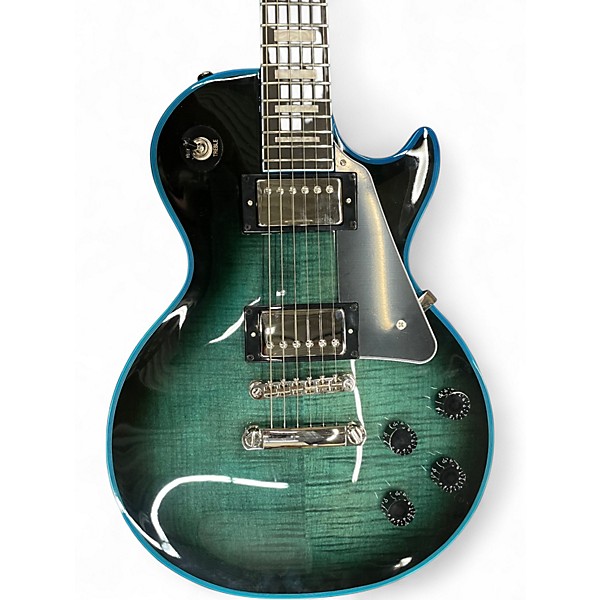 Used Epiphone Les Paul Custom Widow Indigo Burst Solid Body Electric Guitar