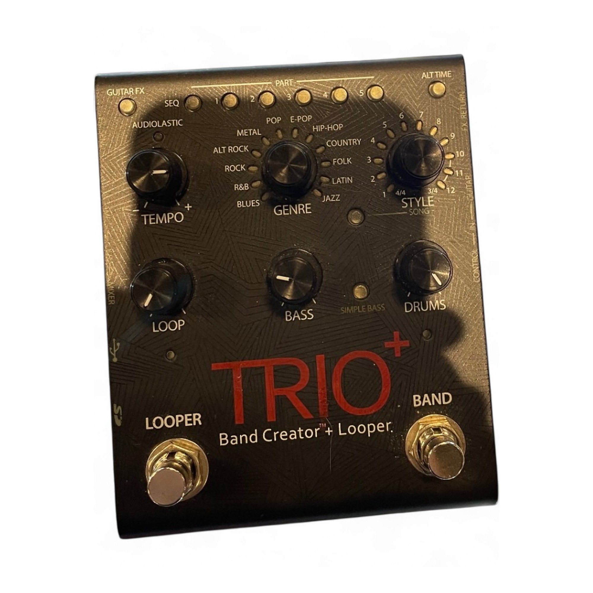 Used DigiTech Trio+ Band Creator Plus Looper Pedal | Guitar Center