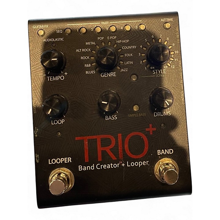 Used DigiTech Trio+ Band Creator Plus Looper Pedal | Guitar Center
