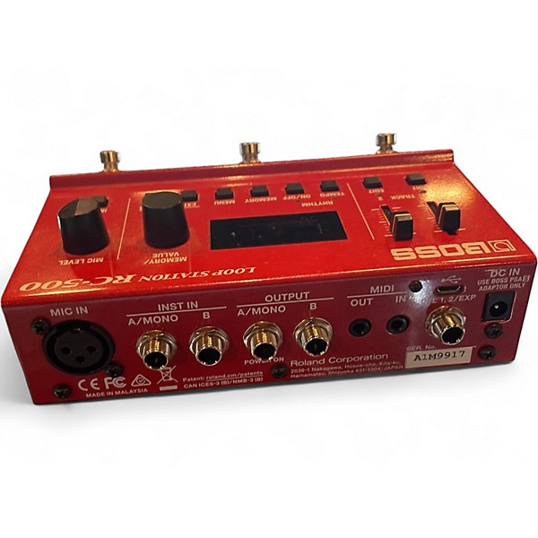 Used BOSS RC500 Loop Station Pedal