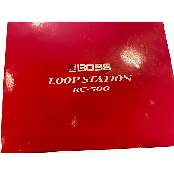 Used BOSS RC500 Loop Station Pedal