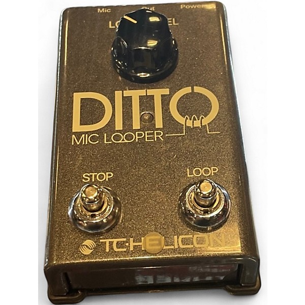 Used TC Helicon Ditto Mic Looper Pedal