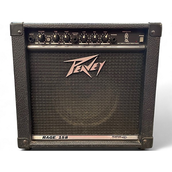 Used Peavey Rage 158 1X8 15W Guitar Combo Amp