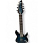 Used Schecter Guitar Research Omen Elite 7 Blue Burst Solid Body Electric Guitar thumbnail