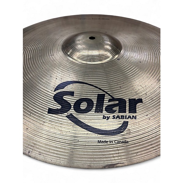 Used Solar by Sabian 18in STARTER CRASH RIDE Cymbal
