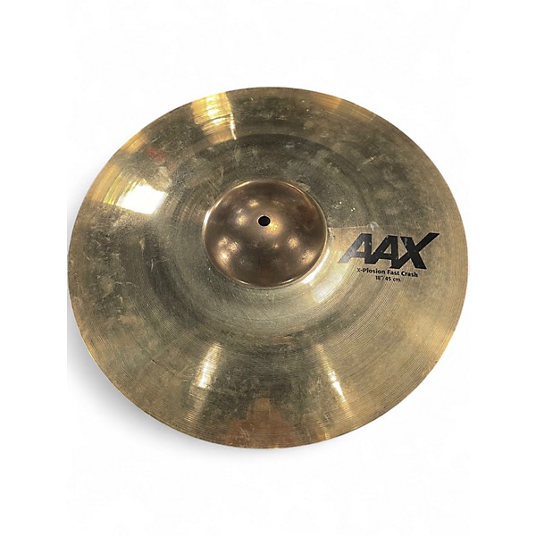 Used SABIAN 18in AAX Xplosion Fast Crash Cymbal