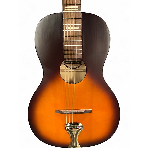 Used Recording King Justin Towns Earle Tobacco Sunburst Acoustic Guitar