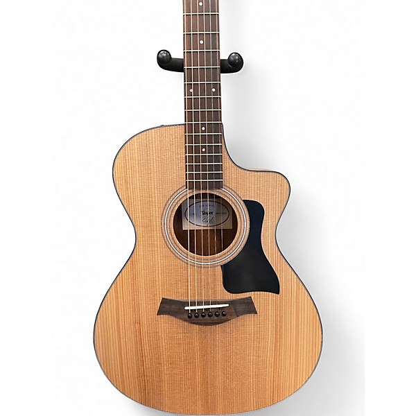 Used Taylor 112ce Natural Acoustic Electric Guitar