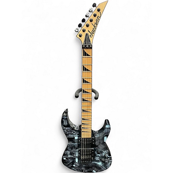 Used Jackson DK2 Dinky Black Solid Body Electric Guitar