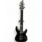 Used Schecter Guitar Research Blackjack C7 Black Solid Body Electric Guitar thumbnail