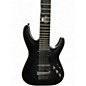 Used Schecter Guitar Research Blackjack C7 Black Solid Body Electric Guitar