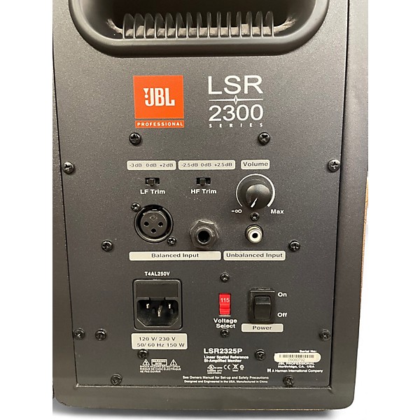 Used JBL LSR2325P Pair Powered Monitor