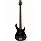 Used 2002 Squier MB4 Black Electric Bass Guitar thumbnail