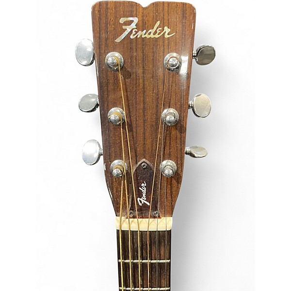 Used Fender F35 Natural Acoustic Guitar