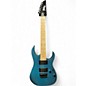 Used Ibanez GRG7221M Metallic Blue Solid Body Electric Guitar thumbnail