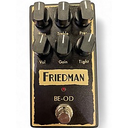 Used Friedman BE-OD Effect Pedal