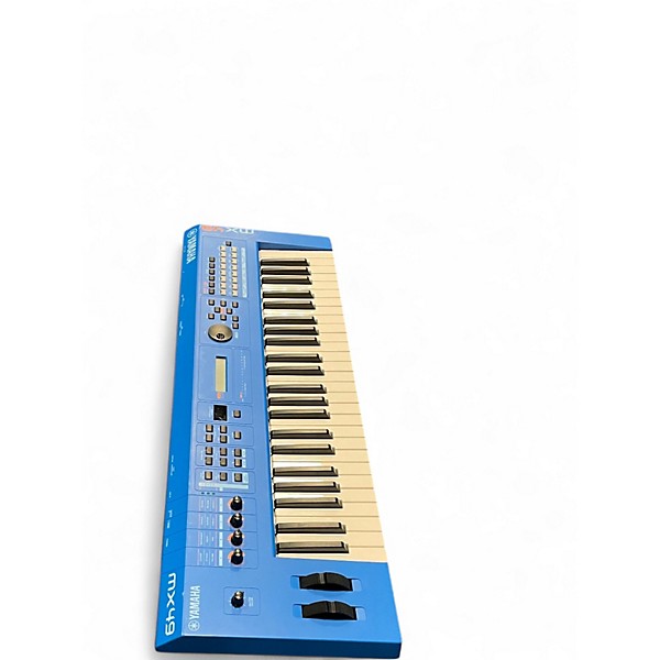 Used Yamaha MX49 Blue 49 Key Keyboard Workstation