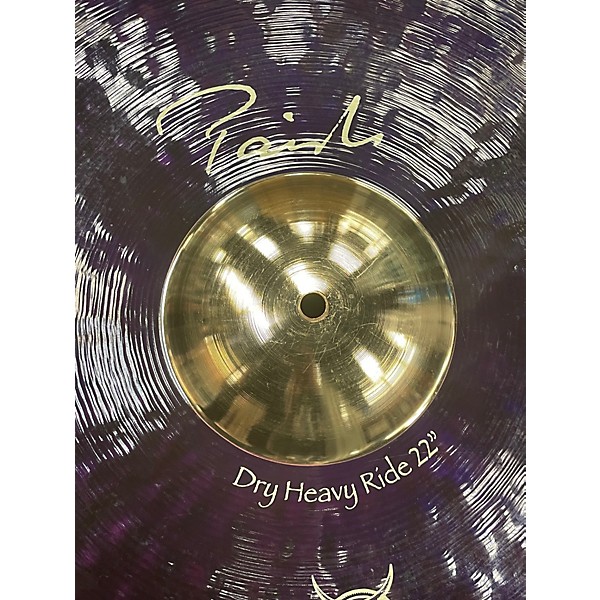 Used Paiste 22in Signature Dry Heavy Ride Cymbal