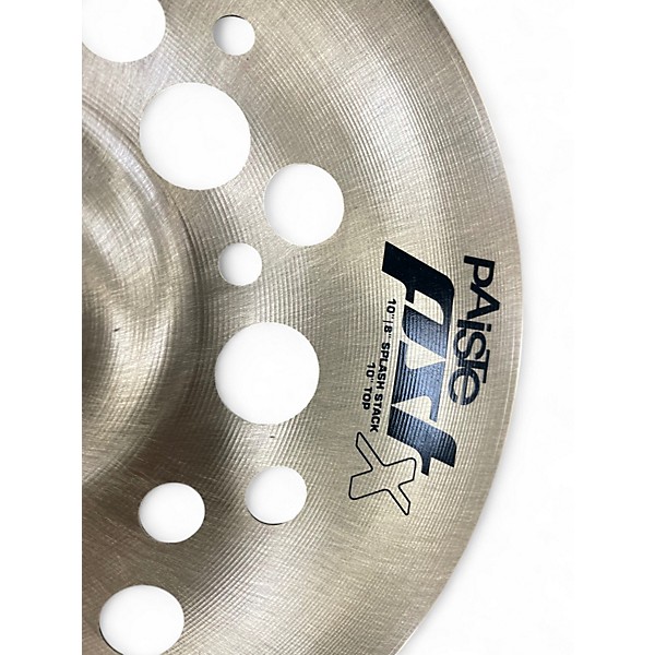 Used Paiste 10X8 PSTX SPLASH STACK Cymbal