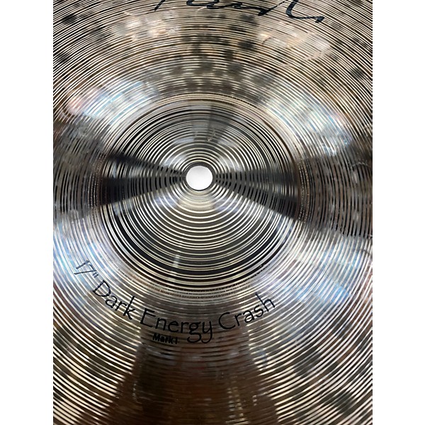 Used Paiste 17in Signature Dark Energy Crash Cymbal