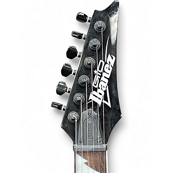 Used Ibanez GRG121DX Black Solid Body Electric Guitar
