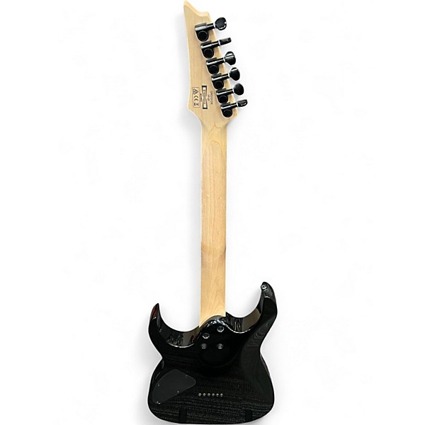 Used Ibanez GRG121DX Black Solid Body Electric Guitar