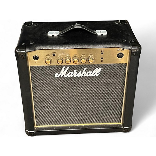 Used Marshall MG15 1X8 15W Guitar Combo Amp