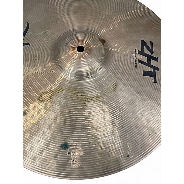 Used Zildjian 16in ZHT Medium Thin Crash Cymbal
