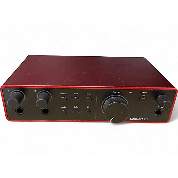 Used Focusrite Scarlett 2i2 Gen 4 Audio Interface