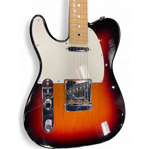 Used Fender American Professional Telecaster LH 3 Tone Sunburst Electric Guitar