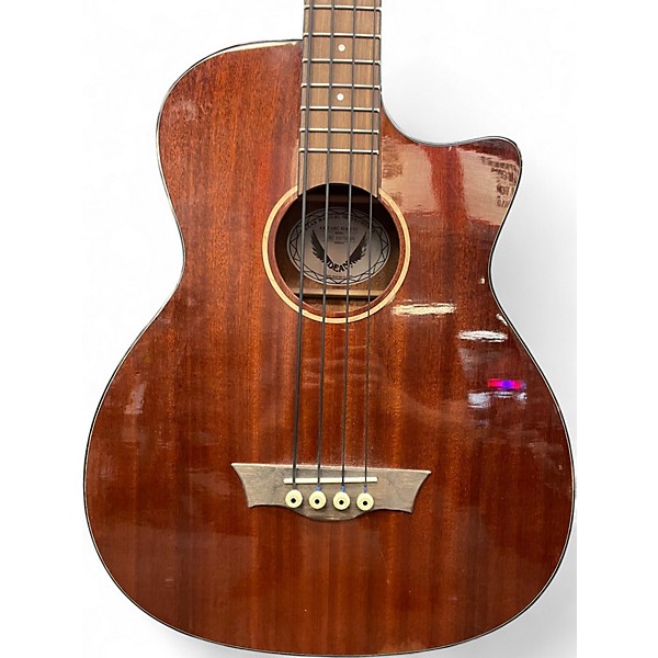Used Dean AXS Natural Acoustic Bass Guitar