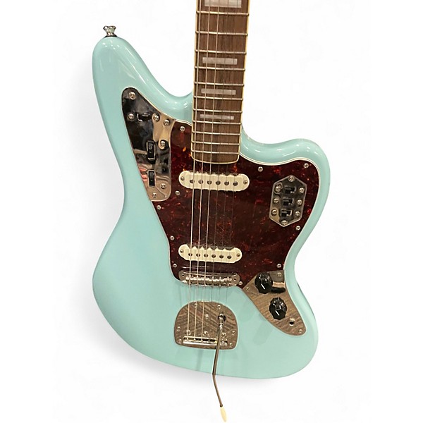Used Squier Classic Vibe 60s Jazzmaster Daphne Blue Solid Body Electric Guitar