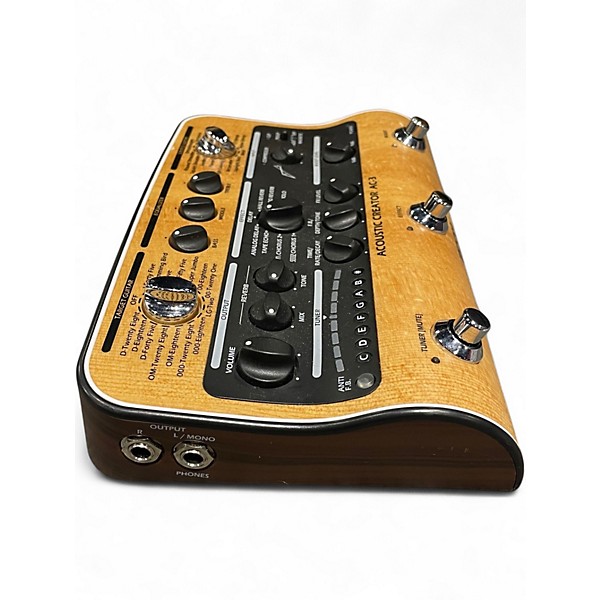 Used Zoom Acoustic Creator AC-3 Effect Processor