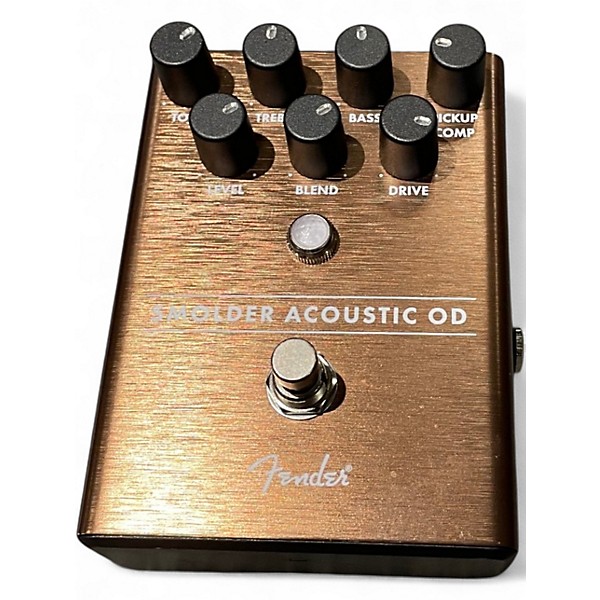 Used Fender Smolder Acoustic OD Effect Pedal