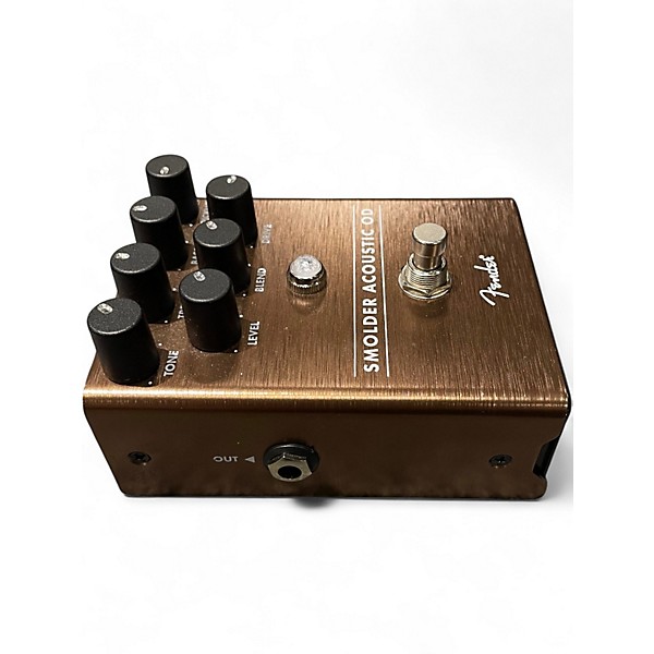 Used Fender Smolder Acoustic OD Effect Pedal
