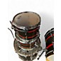 Used C&c Custom Drums 4 Piece 4 PIECE SHELL PACK Metallic Black Drum Kit