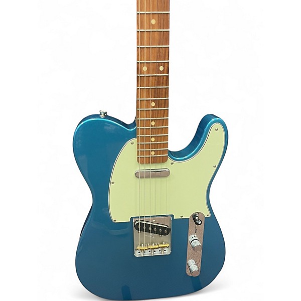 Used Fender Vintera 60s Telecaster Modified Pau Ferro Fingerboard Lake Placid Blue Solid Body Electric Guitar
