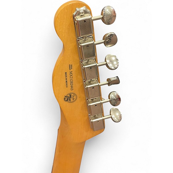 Used Fender Vintera 60s Telecaster Modified Pau Ferro Fingerboard Lake Placid Blue Solid Body Electric Guitar