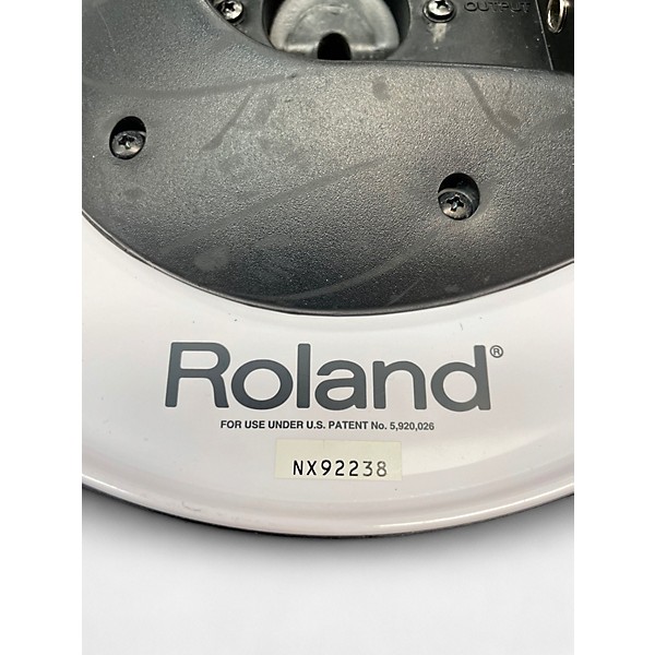 Used Roland CY-12R/C 3 Way Trigger V-Cymbal Crash Ride V-Drum Electric Cymbal
