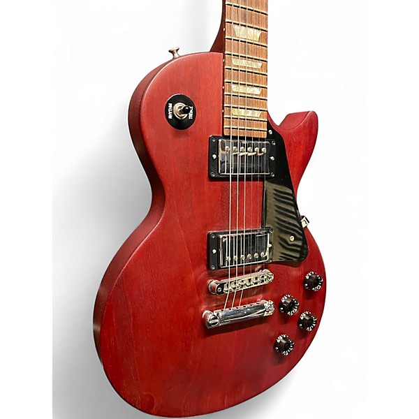 Used 2008 Gibson Les Paul Studio Faded Cherry Solid Body Electric Guitar