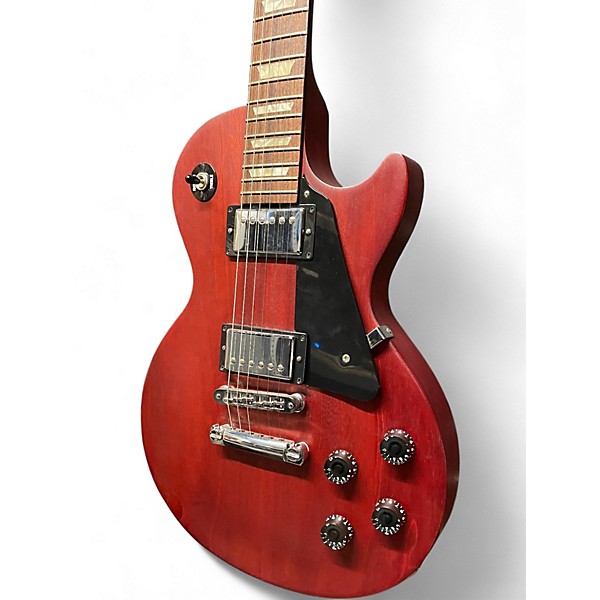 Used 2008 Gibson Les Paul Studio Faded Cherry Solid Body Electric Guitar