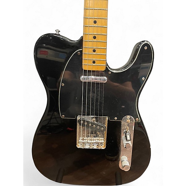 Vintage 1978 Fender American Telecaster Black Solid Body Electric Guitar