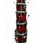 Used Pearl 5 Piece Decade Maple Deep Red Burst Drum Kit thumbnail
